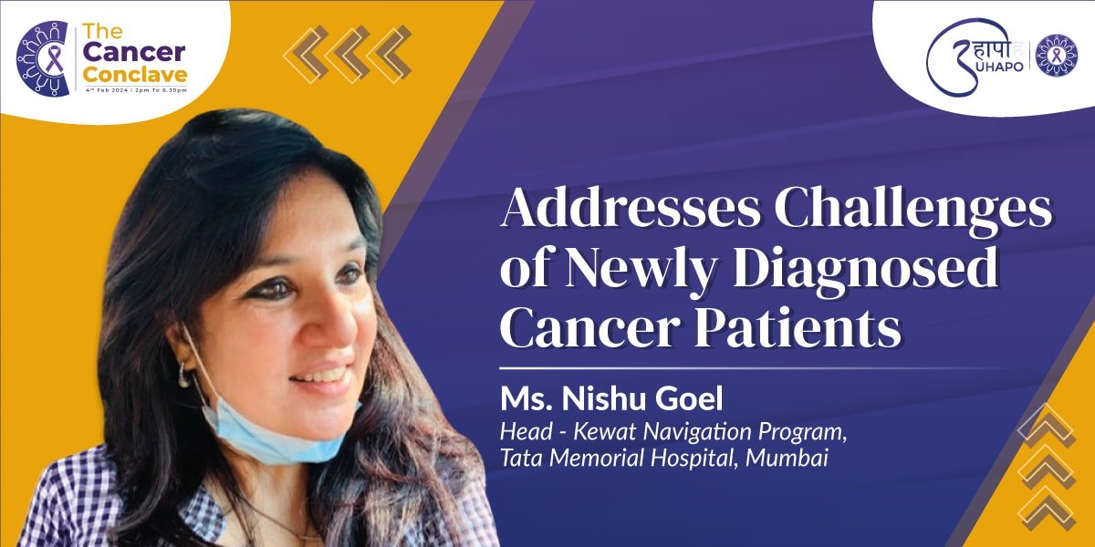 Ms. Nishu Goel Addresses Challenges of Newly Diagnosed Cancer Patients ...